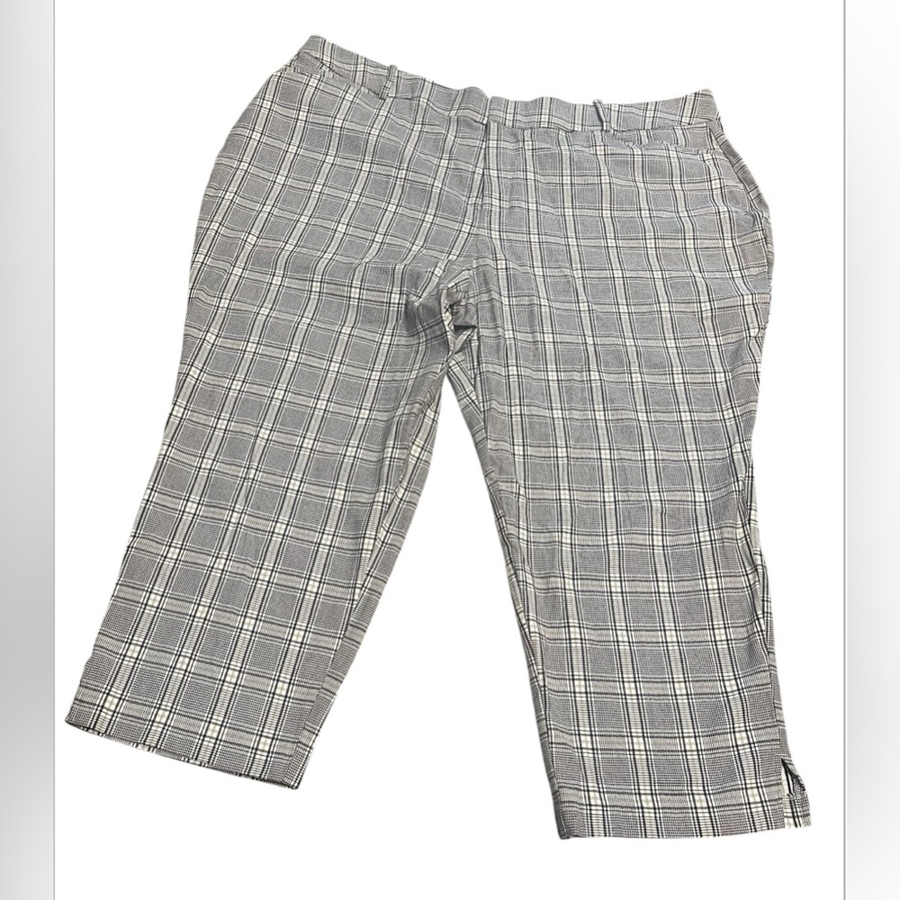 Women's High-Rise Ankle Tapered Pants - Ava & Viv Size 26 NWT Comfort Waist - Picture 3 of 11